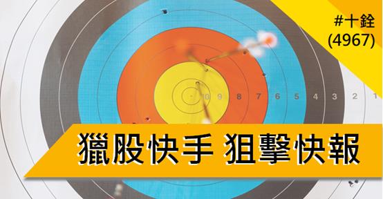 【06/29 獵股快手 - 狙擊快報】十銓 (4967) 股價爆量A轉跌破三線，均線空頭發散後放空!