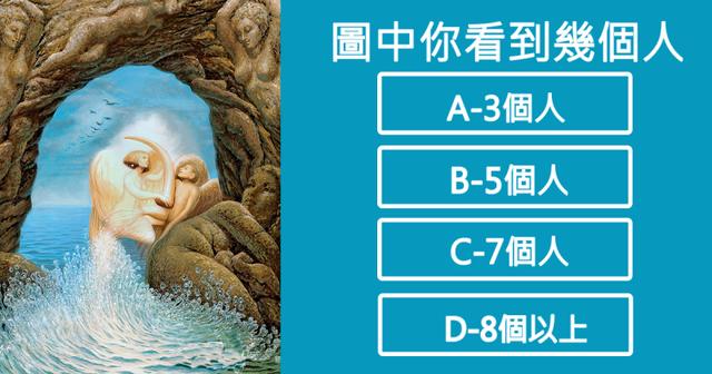【人格測試】此圖中，你看到了幾個人？ 測出別人眼中的你....