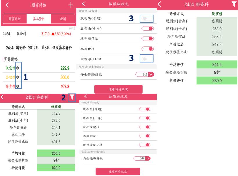 艾蜜莉定存股APP實際操作篇6》替股票估價時，別忘記「刪除」過大、過小的 極端值，才不會「買貴了」！