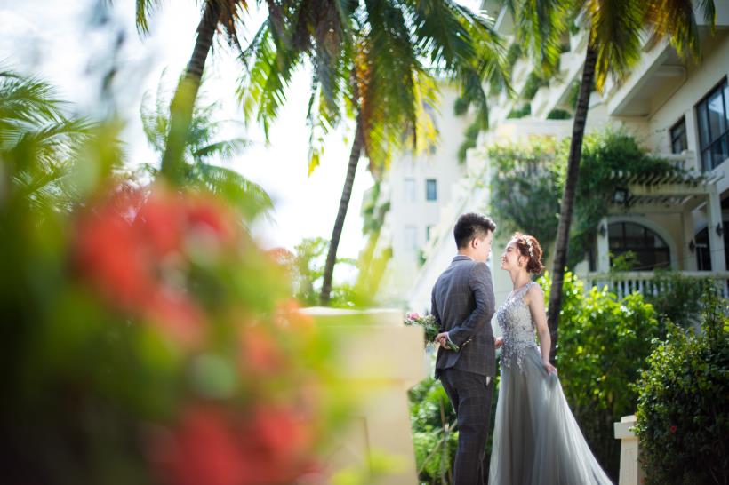 優質的服務、超值的選擇！我們捨棄墾丁到三亞拍了超美婚紗~