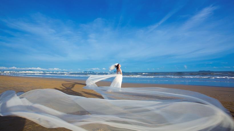 優質的服務、超值的選擇！我們捨棄墾丁到三亞拍了超美婚紗~