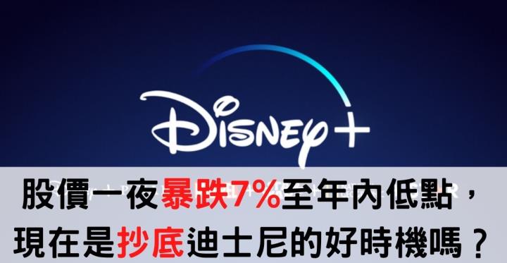 【美股新聞】股價一夜暴跌7％至年內低點❗️❗️， 現在是抄底迪士尼的好時機嗎？