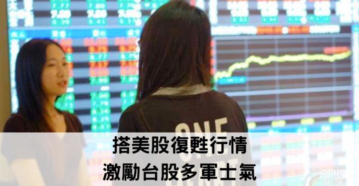 【美股新聞】搭美股復甦行情,激勵台股多軍士氣