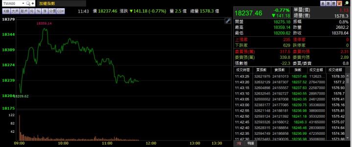 1/19 午盤獵報：台積電擴大採用磷酸鋰鐵電池！