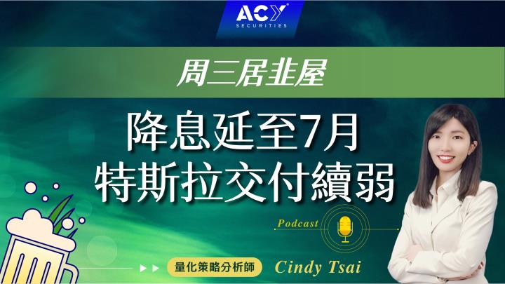 【周三居韭屋】降息延至7月，特斯拉交付續弱！工業板塊Q1報酬不輸科技股，航空、貨運、軍工、機械，誰最看好？