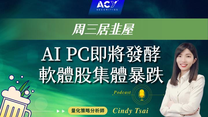 【周三居韭屋】AI PC即將發酵，軟體股集體暴跌！AI PC到底紅什麼