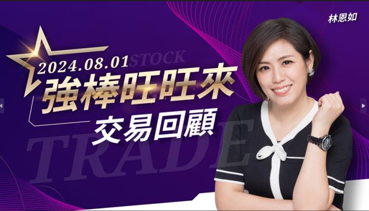08/01強棒旺旺來交易回顧｜精材(3374)放量漲停