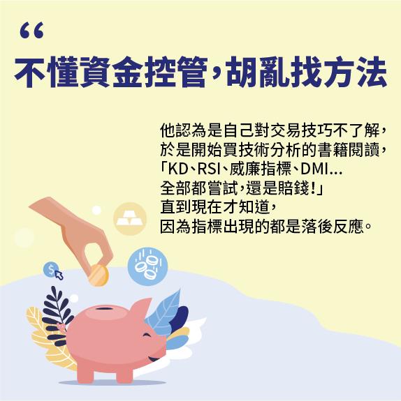 新手都有的『3 大賠錢症』！18 年操盤手：通常菜鳥的第一年容易賺錢，小心是惡夢的開始！
