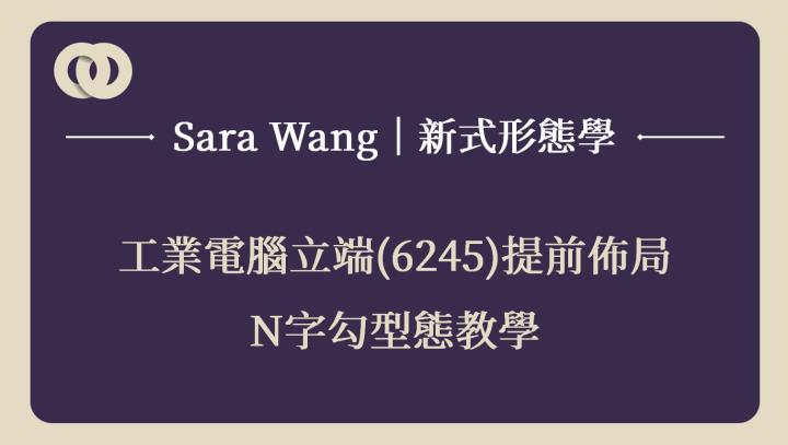 工業電腦立端(6245)提前佈局，N字勾型態教學