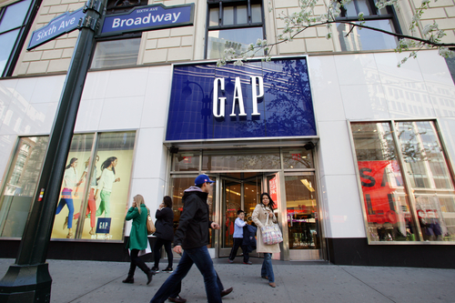GAP 銷售下跌