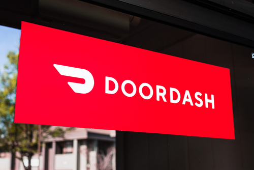 Doordash 外送平台反彈
