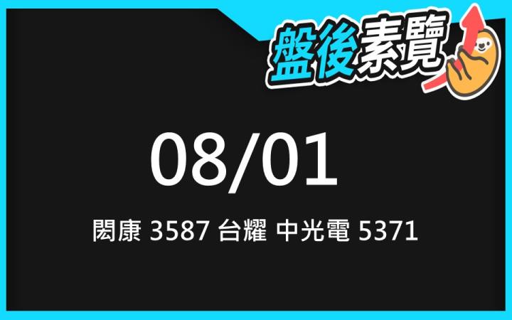 VIP專屬內容！8/1 愛德恩盤後素懶！3檔動能股基本面，讓你掌握市場大方向