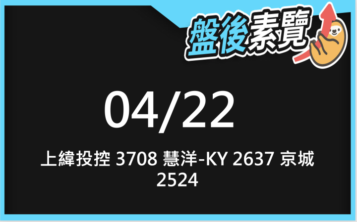 VIP專屬內容！4/22 愛德恩盤後素懶！3檔動能股基本面，讓你掌握市場大方向