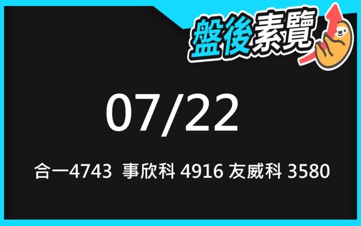 VIP專屬內容！7/22 愛德恩盤後素懶！3檔動能股基本面，讓你掌握市場大方向