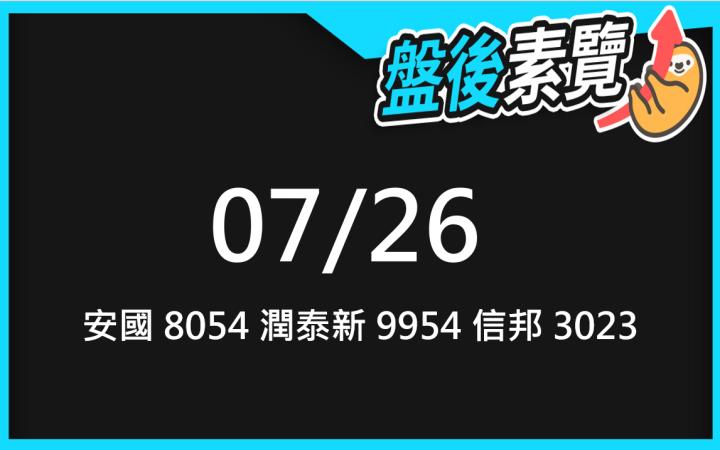 VIP專屬內容！7/26 愛德恩盤後素懶！3檔動能股基本面，讓你掌握市場大方向