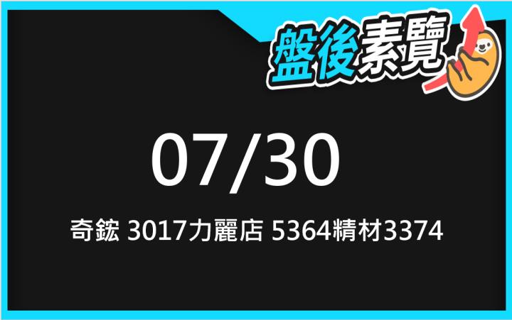 VIP專屬內容！7/30愛德恩盤後素懶！3檔動能股基本面，讓你掌握市場大方向