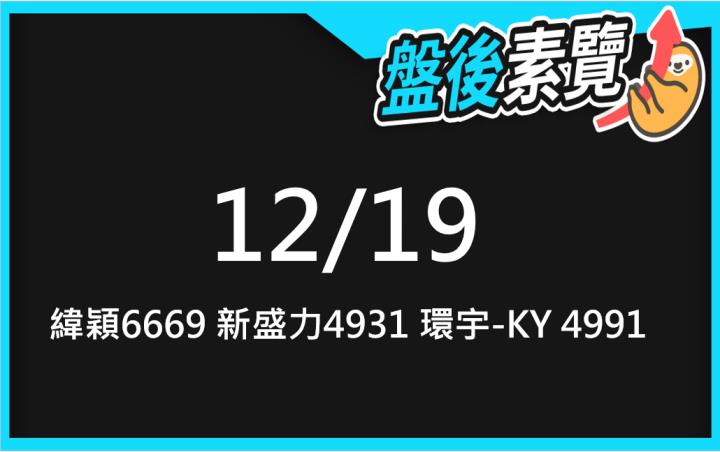 VIP專屬內容！12/19愛德恩盤後素懶！3檔動能股基本面，讓你掌握市場大方向