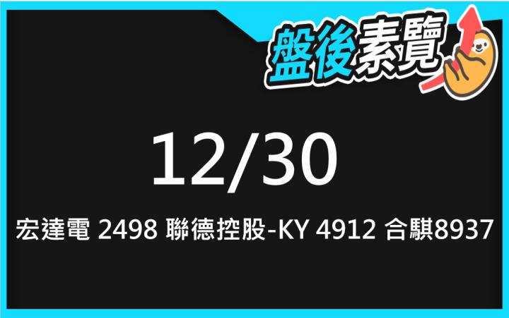 VIP專屬內容！12/30愛德恩盤後素懶！3檔動能股基本面，讓你掌握市場大方向