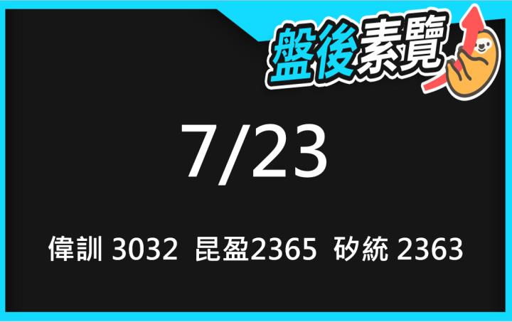 VIP專屬內容！7/23愛德恩盤後素懶！3檔動能股基本面，讓你掌握市場大方向
