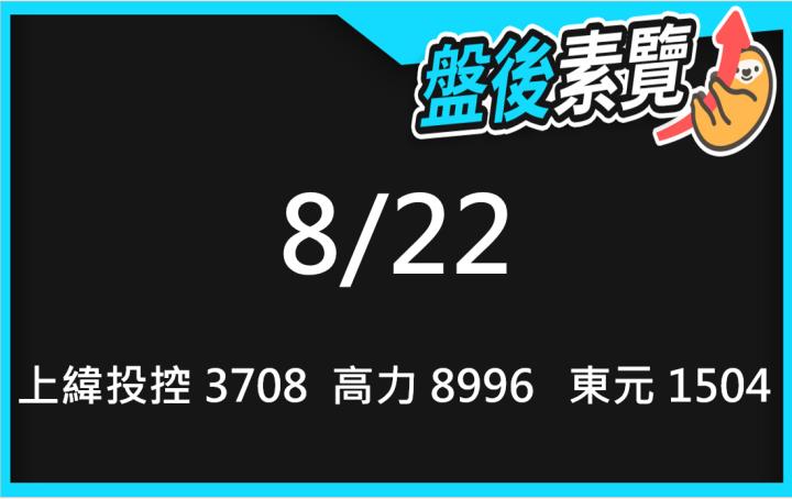 VIP專屬內容！8/22愛德恩盤後素懶！3檔動能股基本面，讓你掌握市場大方向