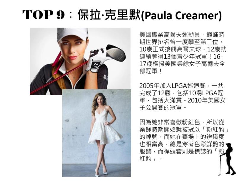 果嶺上的性感尤物,你認識幾個?