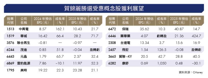 【美大選行情解析-賀錦麗概念股篇】延續拜登路線 若勝選2檔綠能股有望受惠