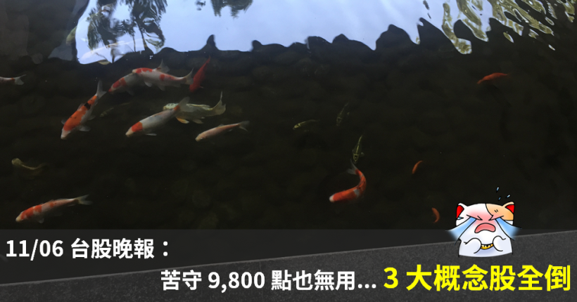 利空事件頻傳，苦守 9,800 點也無用...台股「3 大概念股」今全倒，下一波看誰？