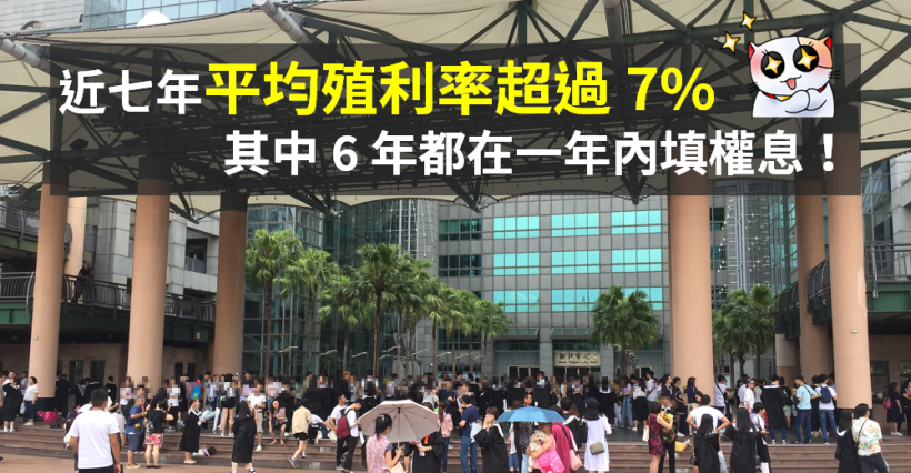 過去七年，殖利率「平均超過 7％」，其中 6 年在『一年內填權息』！