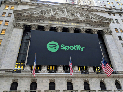【美股新聞】Spotify 股價在公布財報後再次下挫 13％
