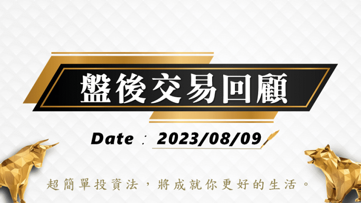 08/09盤後交易回顧｜依據超簡單期貨交易策略，震盪盤勢請投資人採取「休息」策略場外觀望！