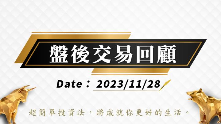11/28盤後交易回顧｜依據超簡單期貨交易策略，多方訊號出現投資人可採取「突破」策略