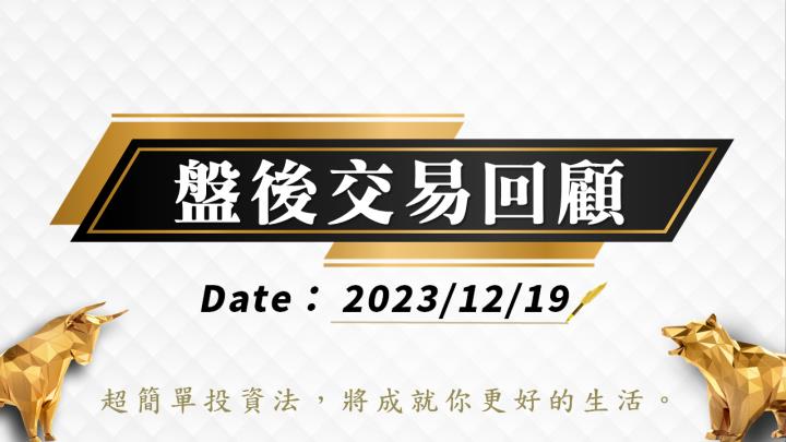 12/19盤後交易回顧｜依據超簡單期貨交易策略，震盪盤勢請投資人採取「休息」策略