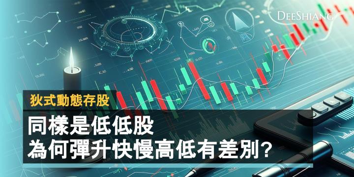 同樣是低低股,為何彈升快慢高低有差別?