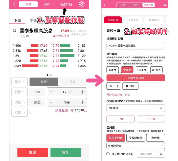 【艾蜜莉定存股 APP 可以下單囉～】小資存股好輕鬆