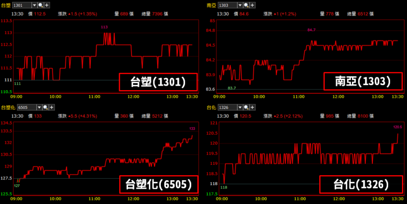 台塑化(6505) 豪氣創「歷史新高」！集團 8 強全面上攻，股民 : 怎連大象都比蘋概會漲？