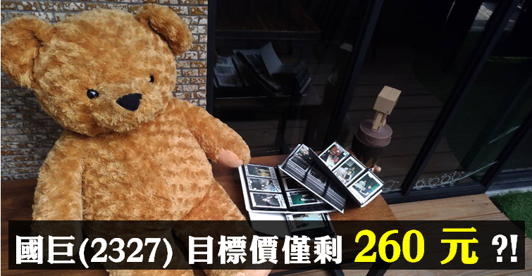 驚動被動元件族群！「2 大隱憂」牽動下，大摩給國巨(2327) 目標價僅剩 260 元 ! ?