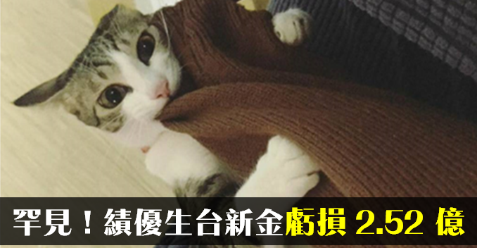 罕見！台新金(2887) 單月蒙受 2.52 億虧損，背後的「2 大原因」是..