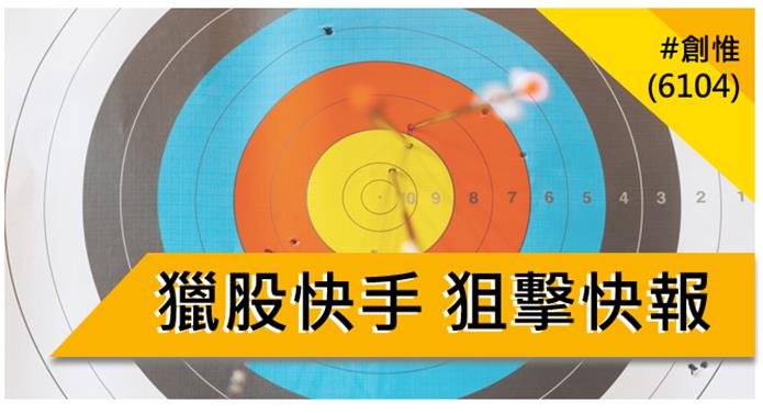 【11/24 獵股快手 - 狙擊快報】 創惟(6104) 開盤後出現M頭，跌破三線與頸線，順勢做空！