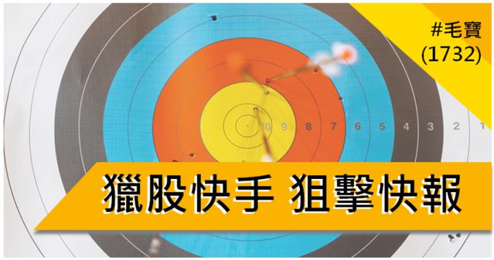 【12/21 獵股快手 - 狙擊快報】 毛寶(1732)盤中大量A轉，後續股價跌破三線，進場做空!