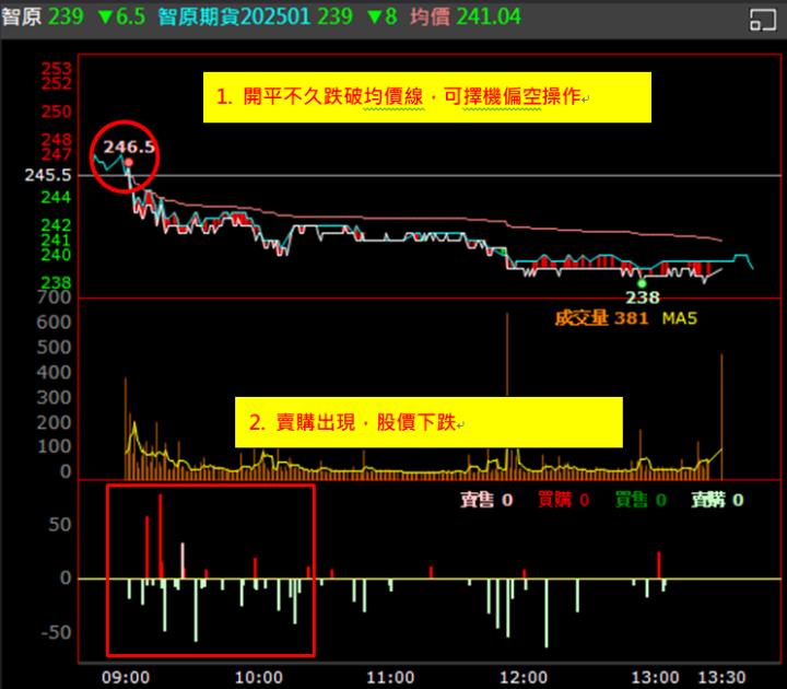 【權證小哥】12/30 智原(3035)當沖案例解析