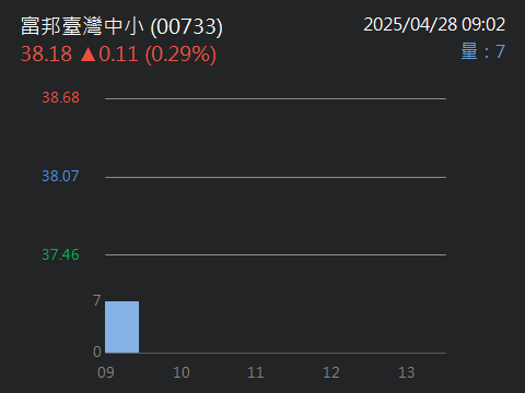 00733富邦臺灣中小的討論圖片